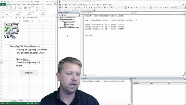 Moving or Copying Data from one Worksheet to another Worksheet using VBA in Excel - Code Included смотреть онлайн