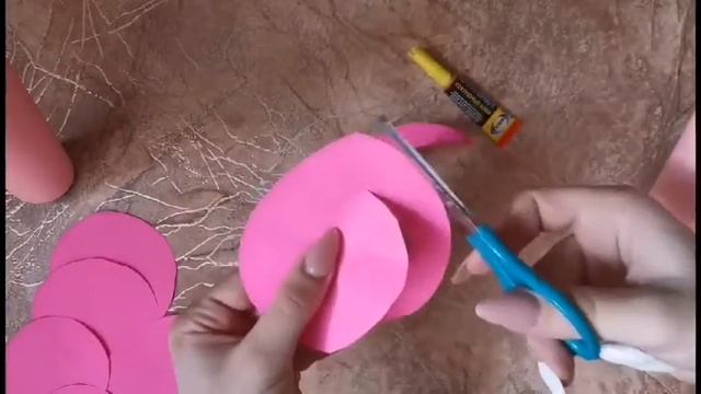 Поделка "Букет цветов" смотреть онлайн