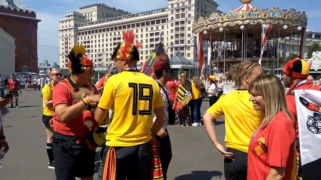 23 июня 2018 Москва перед матчем Бельгия-Тунис смотреть онлайн