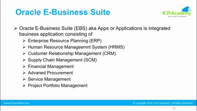 [FREE Training ] ORACLE APPS DBA (R12.2) - LESSON 1 – EBS (R12.2) ARCHITECTURE смотреть онлайн