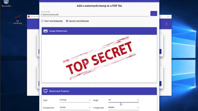 Add Image Watermark to a PDF with All-About-PDF смотреть онлайн