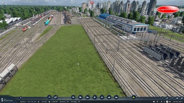 Строим электродепо для аэроэкспресса в городе Тула; Transport fever 2. смотреть онлайн