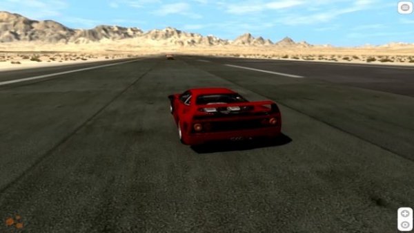 BeamNG DRIVE mod car FERRARI F40