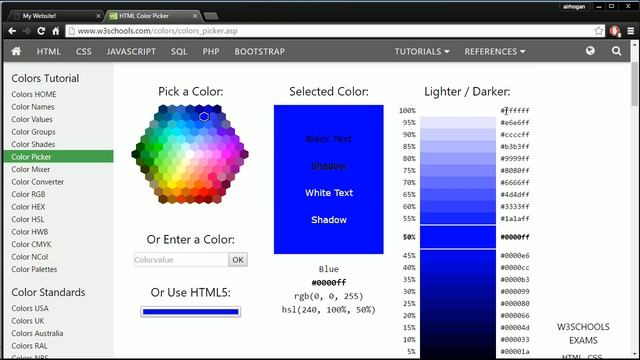 [Part 9] HTML and CSS for Beginners - Colors in CSS смотреть онлайн