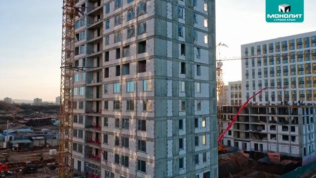Дневники строительства семьи городских кварталов "Крымская Роза". Декабрь 2022 смотреть онлайн