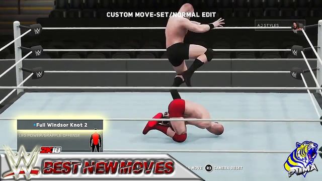 WWE2K18 Gameplay - *Best* New Moves #WWE2K18 {WWE2K18 Move List} смотреть онлайн