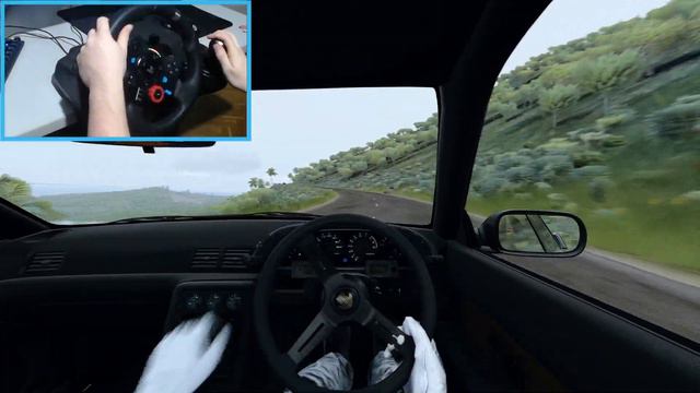 Nissan Skyline R32,821BHP Union Island & Traffic/First Person/Assetto Cors/Steering Wheel CAM смотреть онлайн