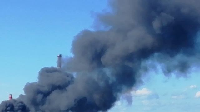 Пожар в Мурманске (15.07.2022 г. 9:30 мск)