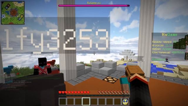 ЛУКИ В БОЙ! ИГРЫ С ПОДПИСЧИКАМИ В МАЙНКРАФТЕ БИТВА КРЕПОСТЕЙ! МИНИ-ИГРЫ БАЗА ПРО смотреть онлайн