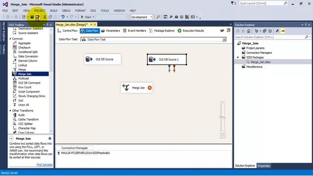 MSBI - SSIS - Merge Join Transformation смотреть онлайн