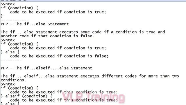 about if statement in php Telugu 12-vlr training смотреть онлайн