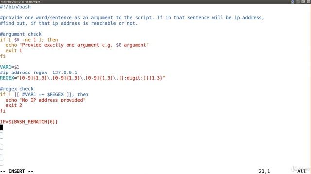 26 Regular expressions is there any reachable ip address смотреть онлайн