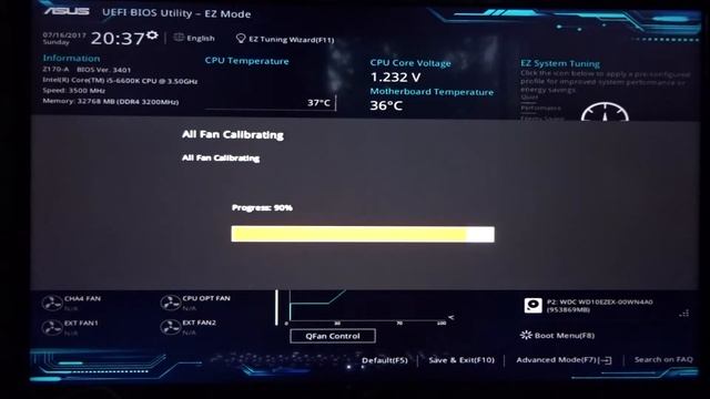 ASUS Z170-A QFan Control - i5 6600K - Be Quiet! Pure Rock II. смотреть онлайн