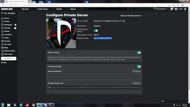 I Got Robux, Enjoy the FREE VIP SERVER For :Roblox Parkour !!! смотреть онлайн