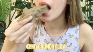 Природный мел Новый Оскол в пасте. Асмр. Мелоежка. Хруст мелом. ASMR. Eating chalk