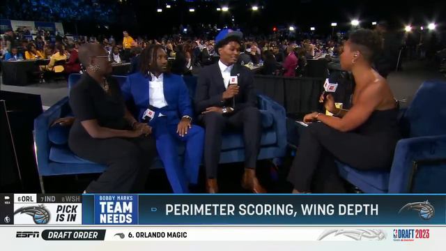 The Detroit Pistons select Ausar Thompson with No. 5 overall pick | 2023 NBA Draft смотреть онлайн