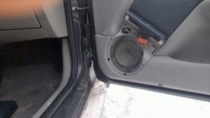 Замена штатных динамиков в  Renault Symbol на DL Audio Gryphon Lite 130 v2