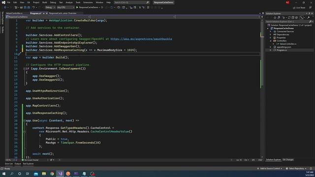 Response Caching in ASP.NET Core [.NET 6 Implementation of Response Caching Middleware] смотреть онлайн