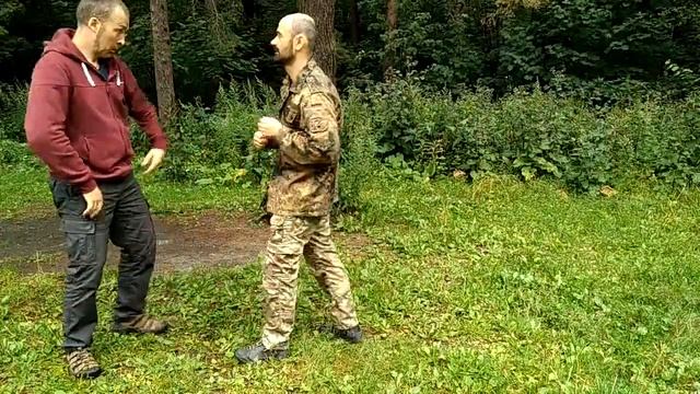 Здрава & Старёнка с Акиндином. Ударная техника:Ковырялки, локти,тычка смотреть онлайн