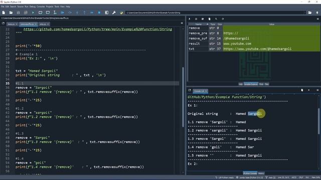 آموزش توابع استرینگ در پایتون - Learn the "removesuffix" string python method in 5 minutes смотреть онлайн