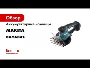 Аккумуляторные ножницы Makita DUM604Z