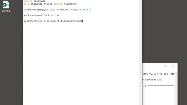 Python openpyxl - Rotate text in cell смотреть онлайн