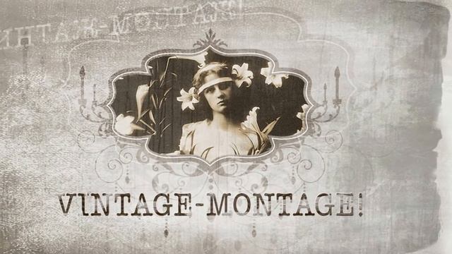 Vintage-Montage Identic. Фирменный дизайн для рекламы и продвижения бизнеса