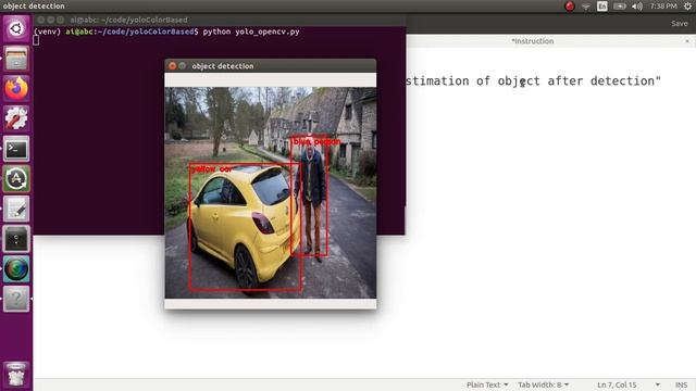 Color estimation of detected object using YOLO Python || OpenCV based color Detection || AiSangam смотреть онлайн