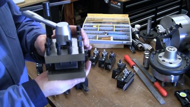 Lathe Tooling Headstock to Tailstock - CXA Tool Post, Indexible Carbide Tooling смотреть онлайн