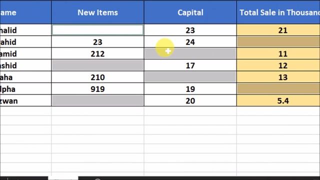 Remove Blank Cells in Excel - Single Click (Urdu/Hindi) смотреть онлайн