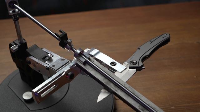 Заточка ножа Kershaw 7777 Bareknuckle на устройстве TSPROF Pioneer
