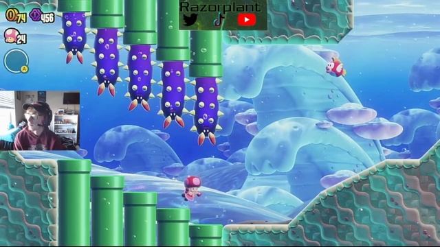 LEAPING SMACKREL!!! Petal Isles-1 | Super Mario Wonder | 23 смотреть онлайн