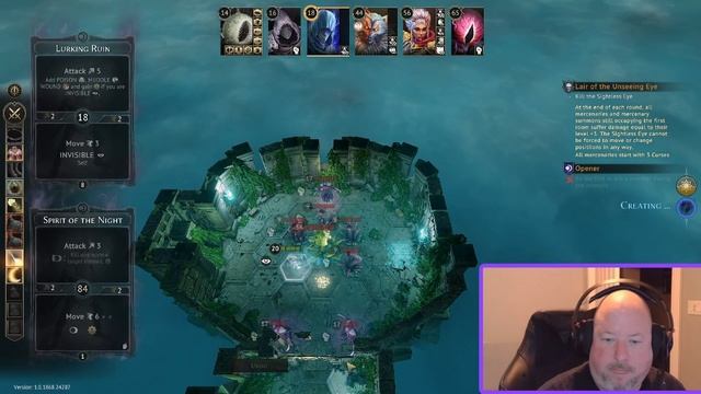 Lair of the Unseeing Eye - Gloomhaven Digital EVIL Campaign Episode 53 смотреть онлайн