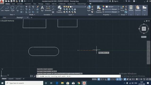 How to use Polyline , Pedit and Explode Command in Autocad | Autocad Tutorial in Hindi смотреть онлайн
