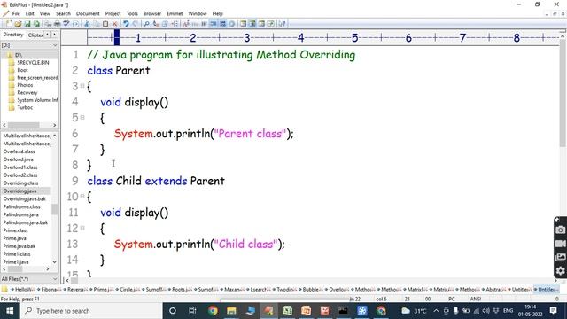 Overriding in Java || Method overriding in Java || Method Overriding in Java with Example || смотреть онлайн