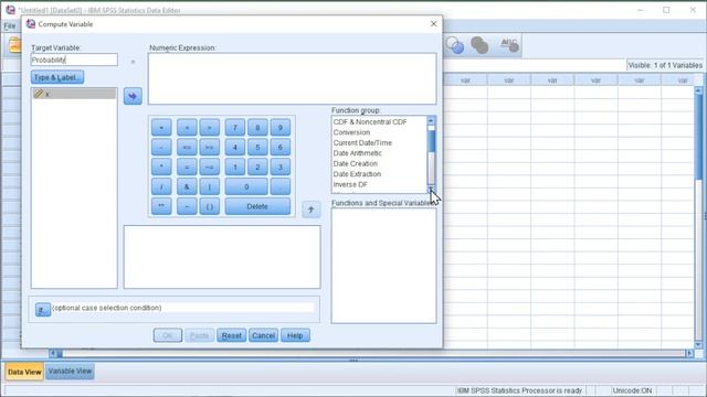 Continuous Uniform Distribution in SPSS смотреть онлайн