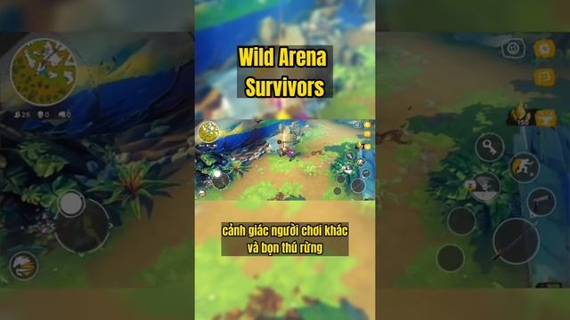 Game sinh tồn mobile mới Wild Arena Survivors | MRAIN #shorts смотреть онлайн