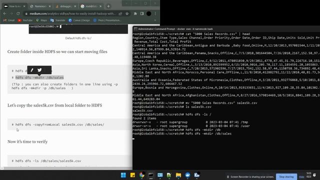 Install Hadoop via Docker смотреть онлайн