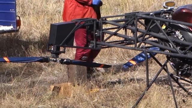 FlyingBike - The first complete prototype assembly смотреть онлайн