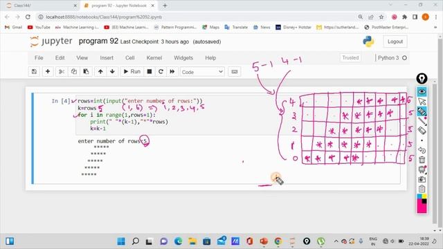 Learn Python in Tamil | How to print Right Tilted Rhombus | GURUKULA | [TAMIL] смотреть онлайн