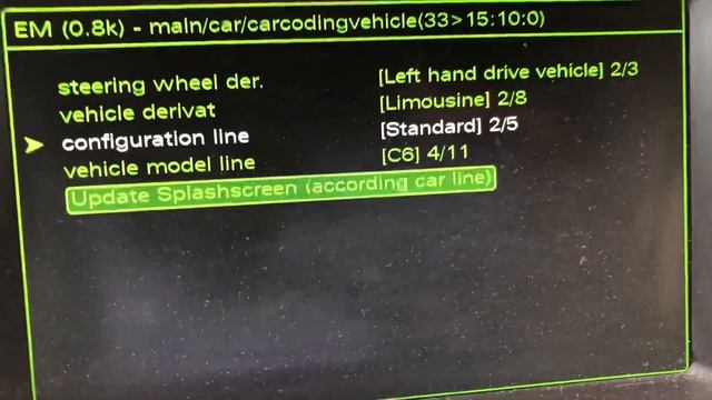Audi A6 4F Startscreen/Splashscreen ändern смотреть онлайн