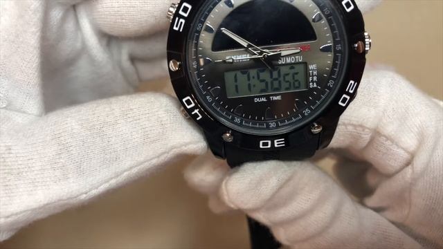 Обзор и настройка часов SKMEI 1064 смотреть онлайн