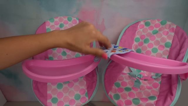 Newborn Twin baby dolls Daycare Morning Routine feeding and changing смотреть онлайн