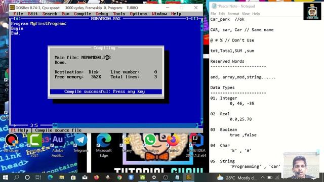 How to Compile and Run Pascal Programme смотреть онлайн