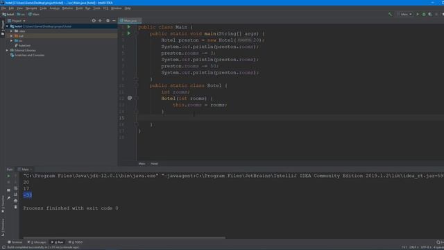 Язык программирования Java - урок №13 (Инкапсуляция, геттеры, сеттеры) смотреть онлайн