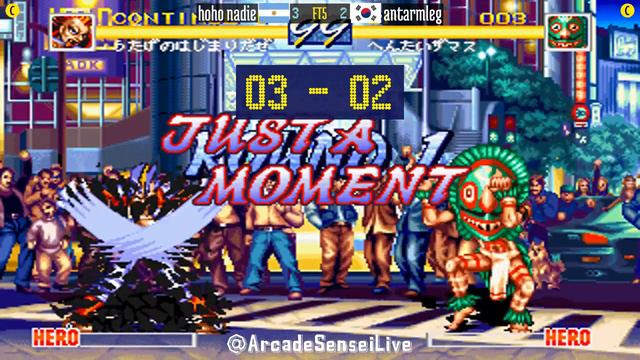 FT5 @whp: hoho nadie (AR) vs antarmleg (KR) [World Heroes Perfect Fightcade] Mar 23 смотреть онлайн