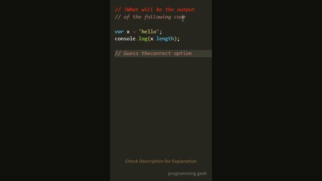 Javascript Quiz: How Well Do You Know Length Property in JS #programming #javascript #coding #quiz смотреть онлайн