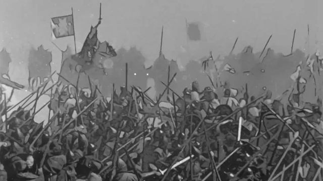 Памятник Александру Невскому и его дружине на горе Соколиха в Пскове. смотреть онлайн