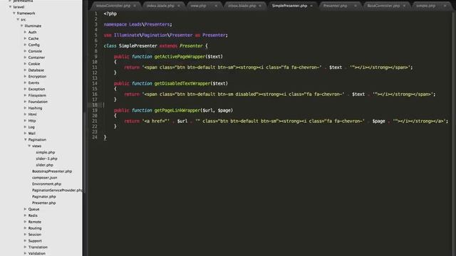 Laravel 4 Project Tutorial 8 - Custom Pagination смотреть онлайн