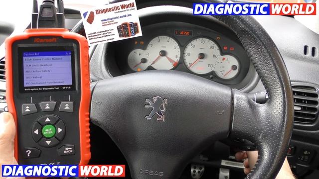 iCarsoft CP V1.0 Official Check Engine Light Reset Peugeot Citroen смотреть онлайн